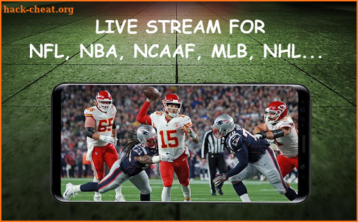 Dofu Live Stream for NFL, NBA, NCAAF, MLB, NHL screenshot