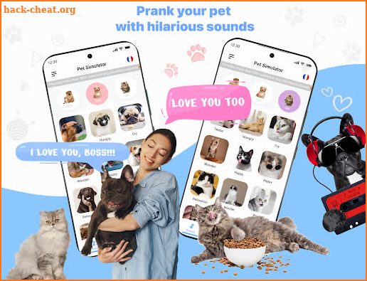 Dog & Cat Translator Prank screenshot