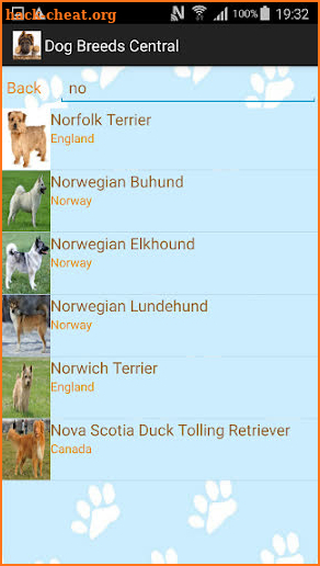 Dog Breeds Central screenshot