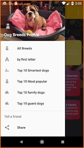 Dog Breeds Profile screenshot