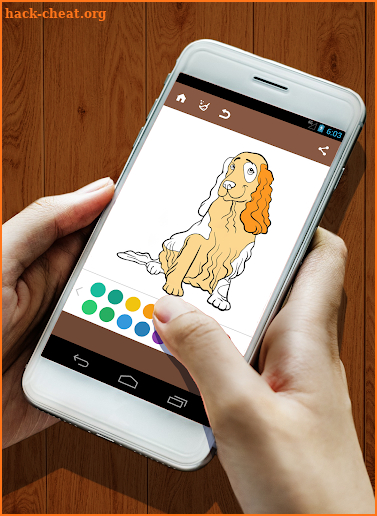 Dog Coloring Book screenshot