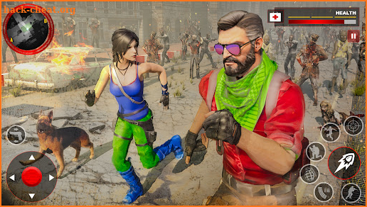 Dog FPS Zombie Shooting Game screenshot