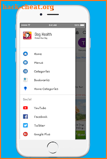 Dog health screenshot