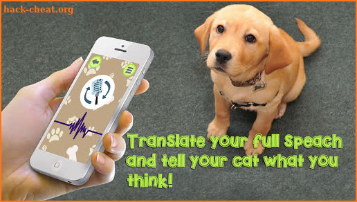 Dog Language Translator Simulator - Talk to Pet screenshot