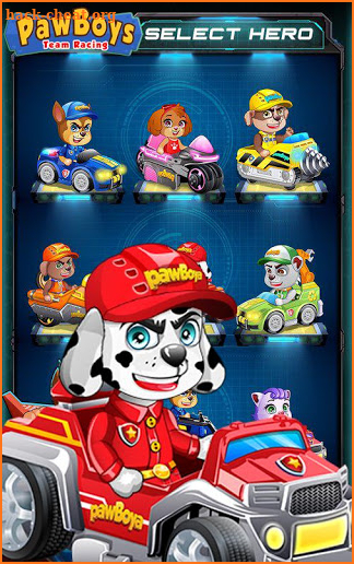 Dog Patrol racing team screenshot