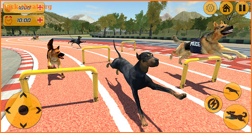 Dog Racing Action Game screenshot