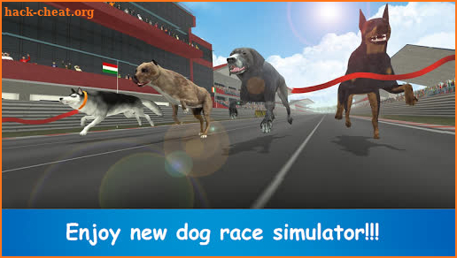 Dog Run - Pet Greyhound Dog Simulator Race 3D 2020 screenshot