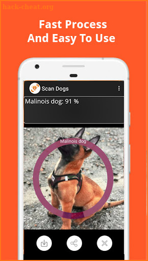 Dog scanner App screenshot