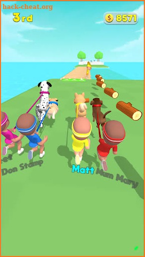 Dog Stick Run screenshot