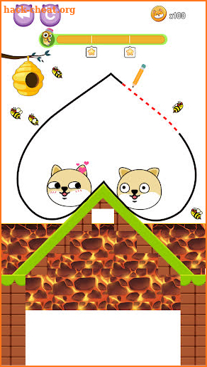 Dog vs Bee: Save The Dog screenshot