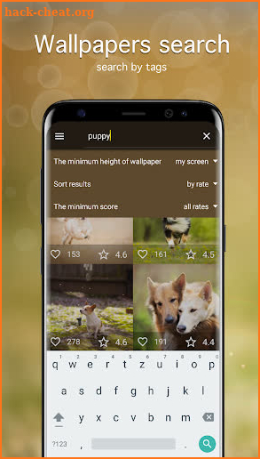 Dog Wallpapers & Puppy Backgrounds screenshot