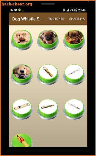 Dog Whistle Soundboard: Bark Sounds screenshot