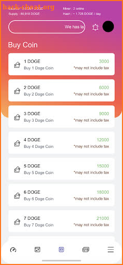 Doge Coin Miner screenshot