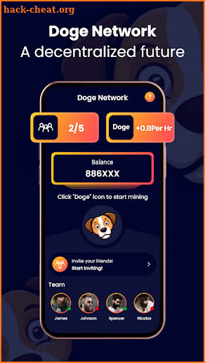 Doge Network - Dogecoin Miner screenshot