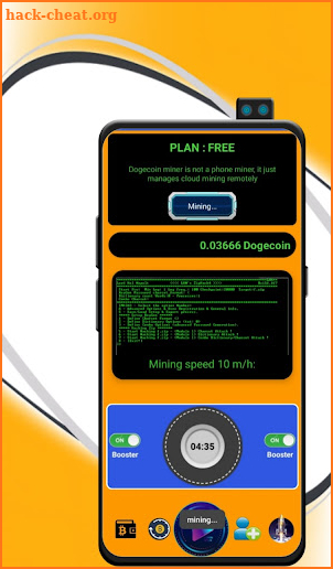 Dogecoin miner Pro screenshot