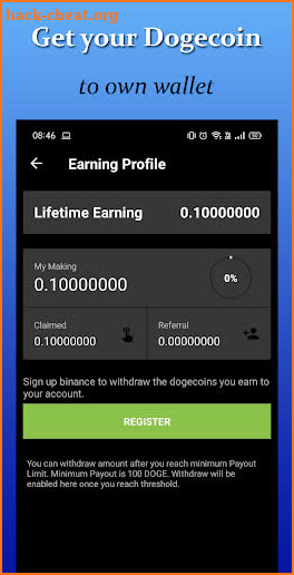 DogeCoin Mining - Earn Free DogeCoin screenshot