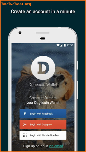 Dogecoin Wallet screenshot