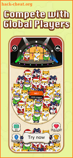 Doggo Go - Meme, Match 3 Tiles screenshot