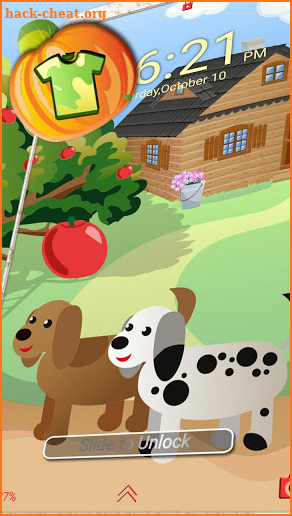Doggy House Launcher Theme screenshot