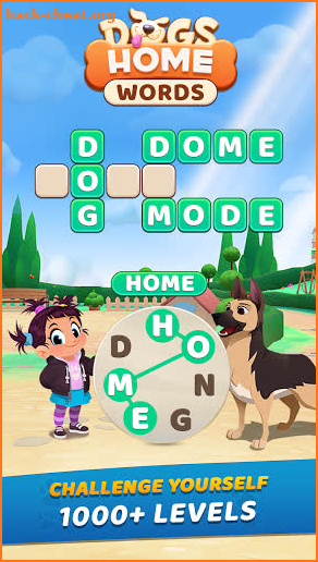 Dogs home: Crosswords puzzle screenshot
