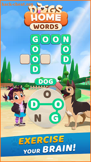 Dogs home: Crosswords puzzle screenshot