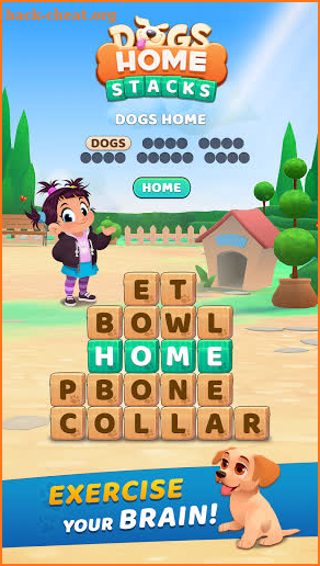 Dogs Home - Word Stacks screenshot