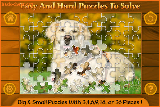 Dogs Jigsaw Puzzle Game screenshot