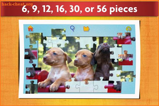 Dogs Jigsaw Puzzles Game - For Kids & Adults 🐶 screenshot