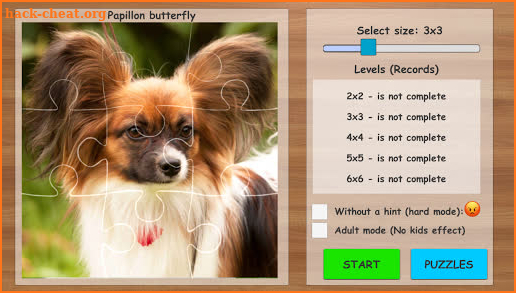 Dogs Puzzles for Kids & Adults. Free jigsaw game! screenshot