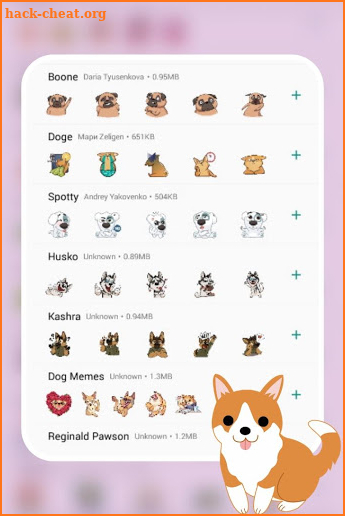 Dogs Stickers for WhatsApp 🐕 New WAStickerApps screenshot