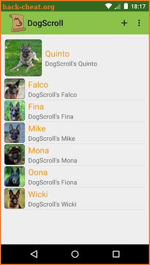 DogScroll - Dog Training Diary screenshot