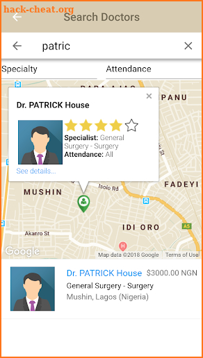 Dokita Patient screenshot