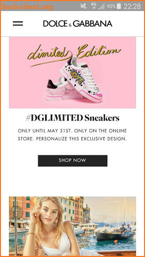 Dolce & Gabbana: Online Shopping screenshot