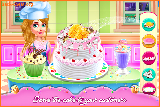 Doll Cake Bake Bakery Shop - Cooking Flavors screenshot
