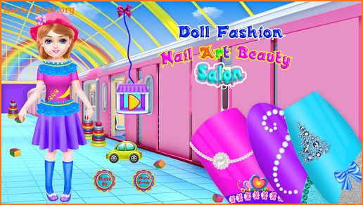 Doll Fashion Nail Art Beauty Salon screenshot