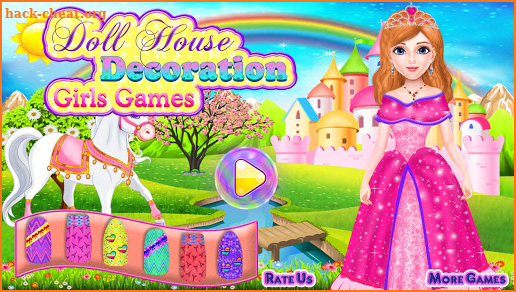 Doll House Decoration Girls Games screenshot