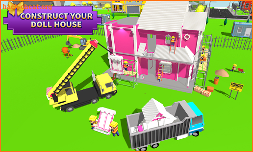 Doll House Design & Decoration : Girls House Games screenshot