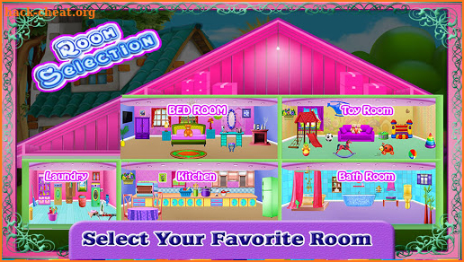 Doll House Interior Decorating Games screenshot