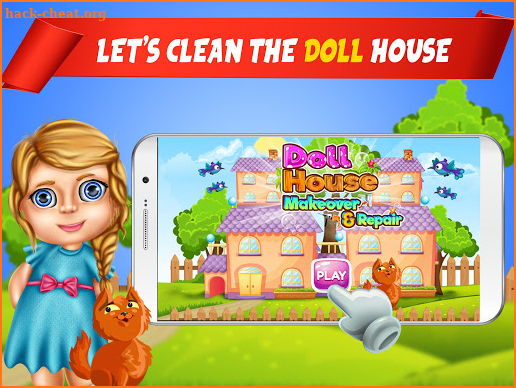 Doll House Makeover: Home Repair & Cleaning Games screenshot