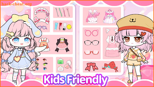 Doll Makeup: Dress up for kids screenshot