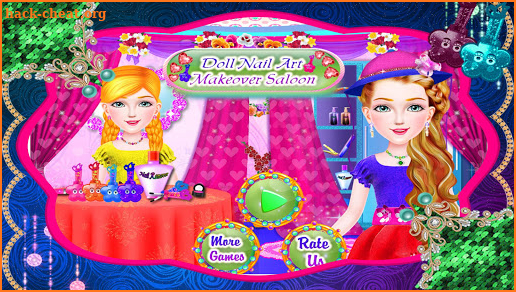 Doll Nail Art Makeover Salon screenshot