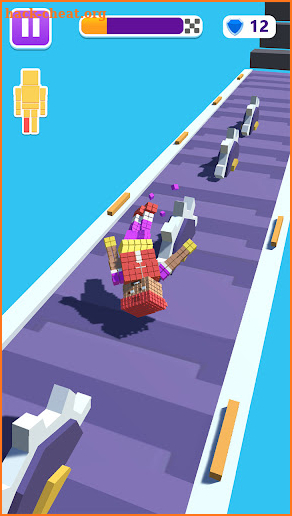 Doll Sprint 3D-Racing Game screenshot