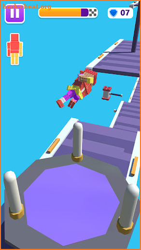 Doll Sprint 3D-Racing Game screenshot