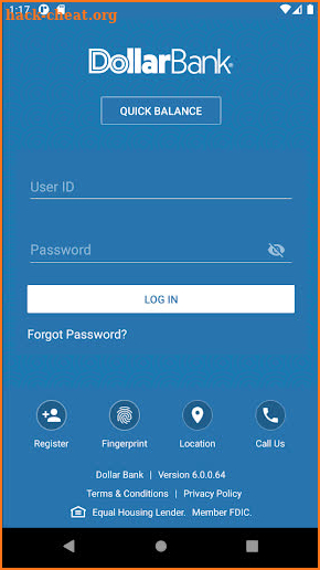 Dollar Bank Mobile App screenshot