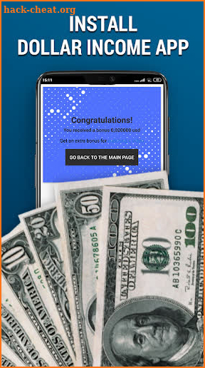 Dollar Income App - Earn Dollar (USD) Easy screenshot