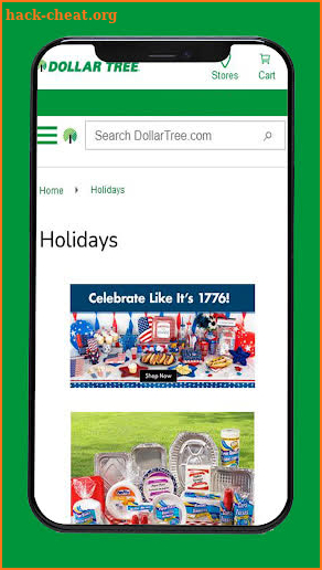 Dollar Tree Online Shopping screenshot