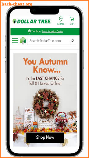Dollar Tree Shopping screenshot