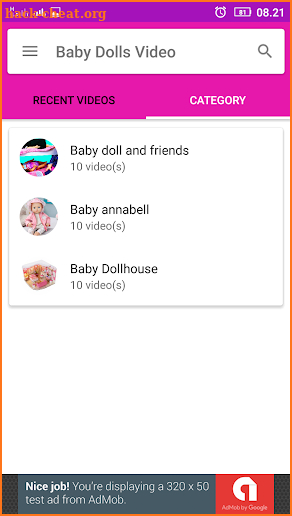 Dollhouse and baby friends screenshot