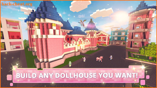 Dollhouse Builder Craft: Doll House Building Games screenshot