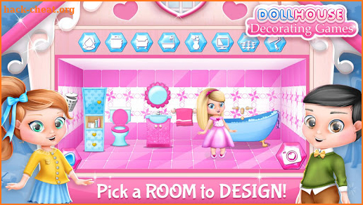 Dollhouse Decorating Games screenshot